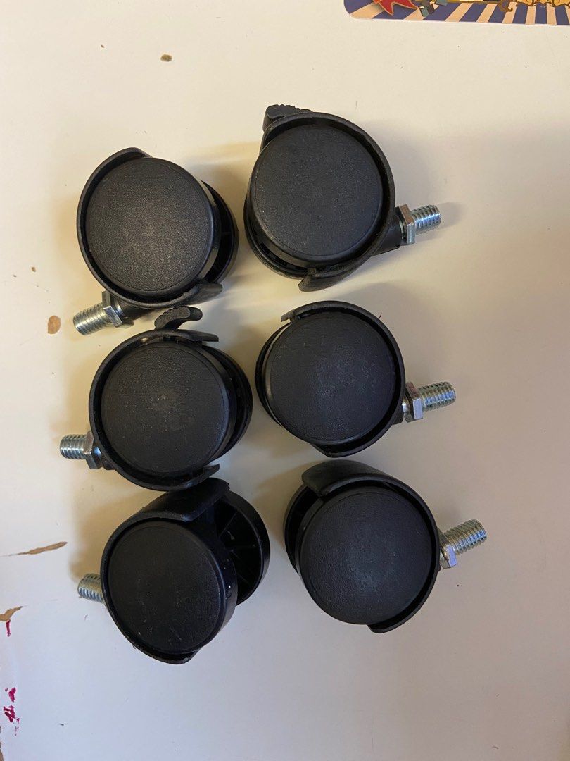 Rollers for chairs and trolleys, Furniture & Home Living, Furniture