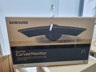 Samsung 27" curved monitor slim CF390