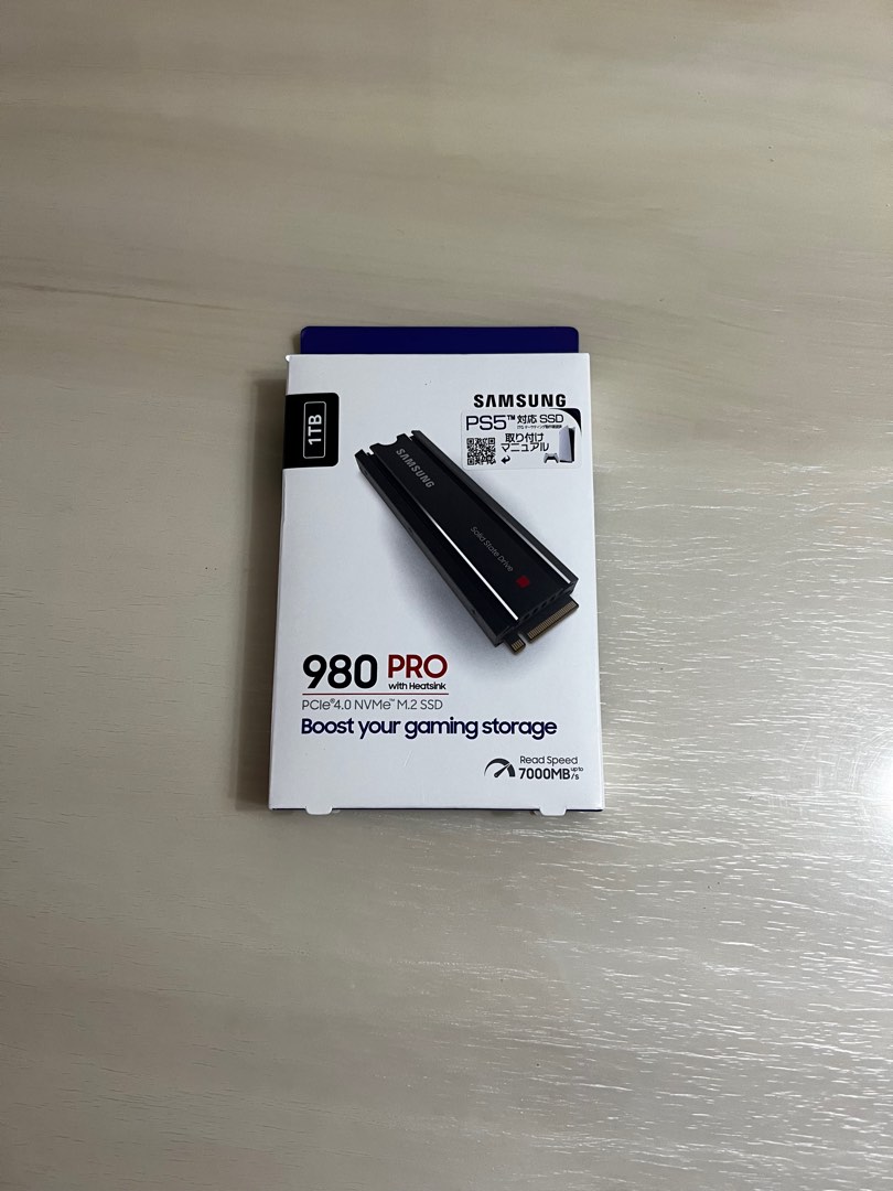 Samsung 980 PRO 1TB NVMe M.2 SSD with Heatsink, Computers & Tech, Parts &  Accessories, Hard Disks & Thumbdrives on Carousell