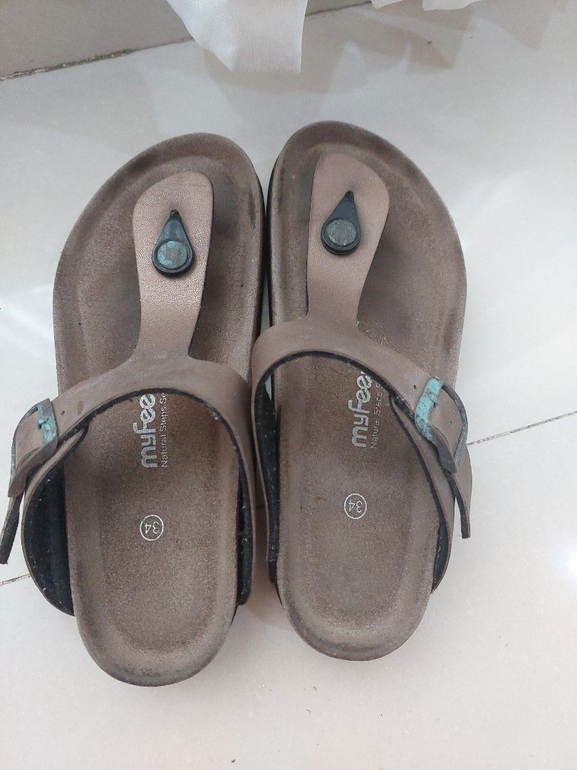 sandal Myfeet size 34 recommended buat flat feet