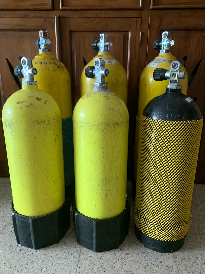 Scuba tank, Sports Equipment, Other Sports Equipment and Supplies on