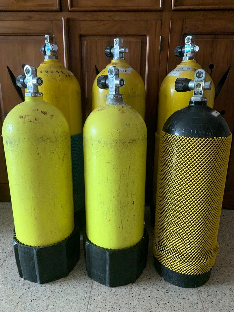 Scuba tank, Sports Equipment, Other Sports Equipment and Supplies on