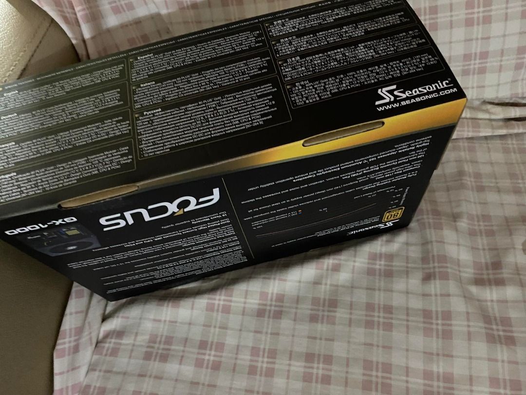 Seasonic Focus 1000 Watts (GOLD RATED) With Receipt, Computers & Tech ...