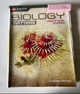 Sec 3 & 4 Biology Matters Textbook