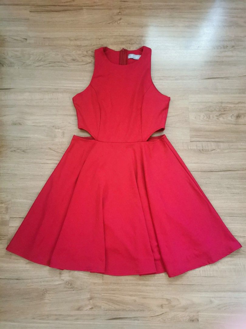 Sexy Red Mini Dress, Women's Fashion, Dresses & Sets, Dresses on Carousell