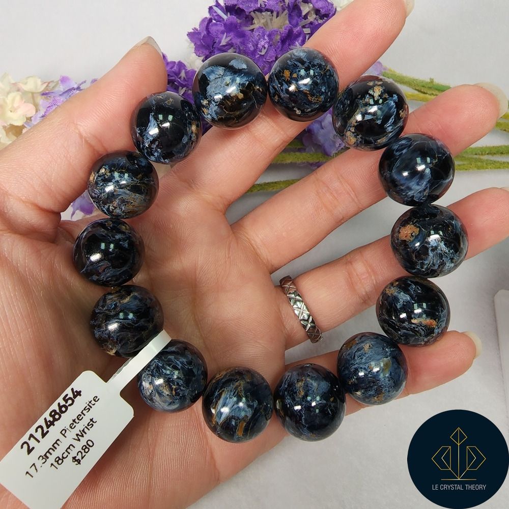 Pietersite bracelet top