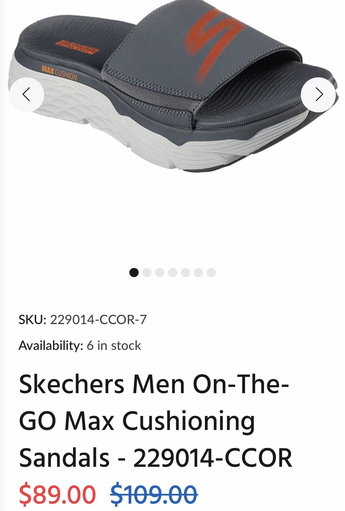Max slippers for hotsell men