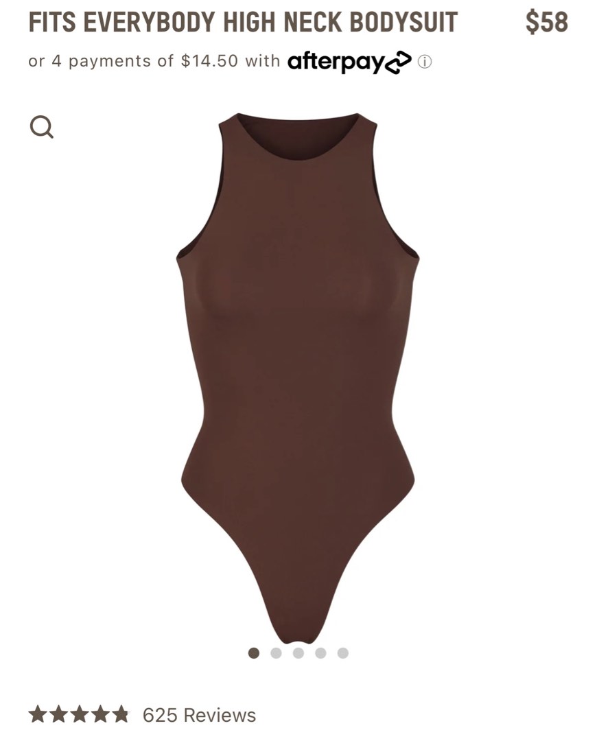 Skims Chocolate Cotton Rib Bodysuit, Women's Fashion, Tops, Sleeveless on  Carousell
