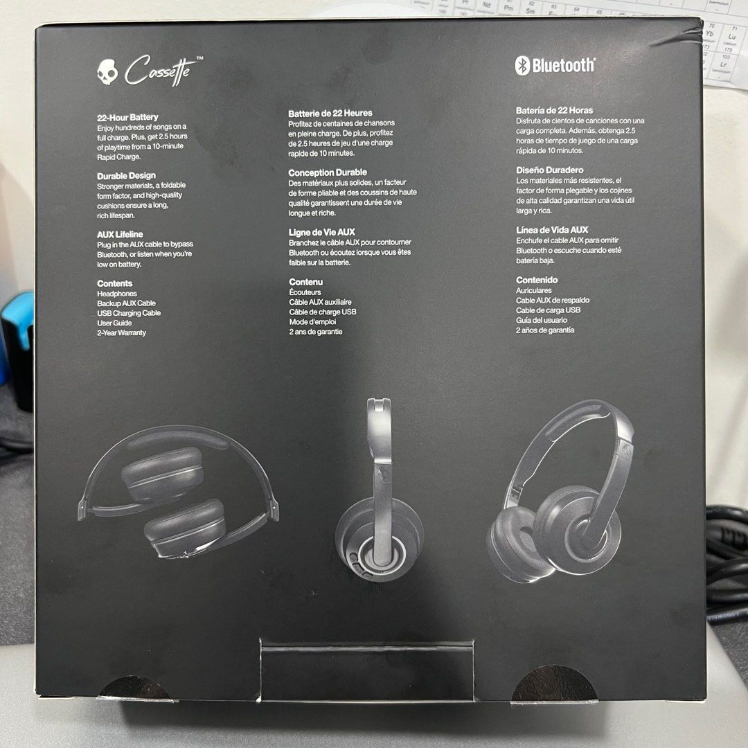 SKULLCANDY Wireless Onear Headphones (Black), Audio, Headphones