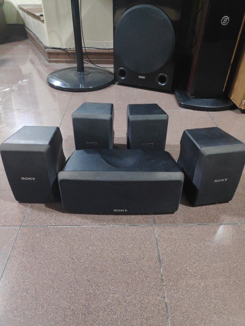 Sony 5 speaker hot sale surround sound system
