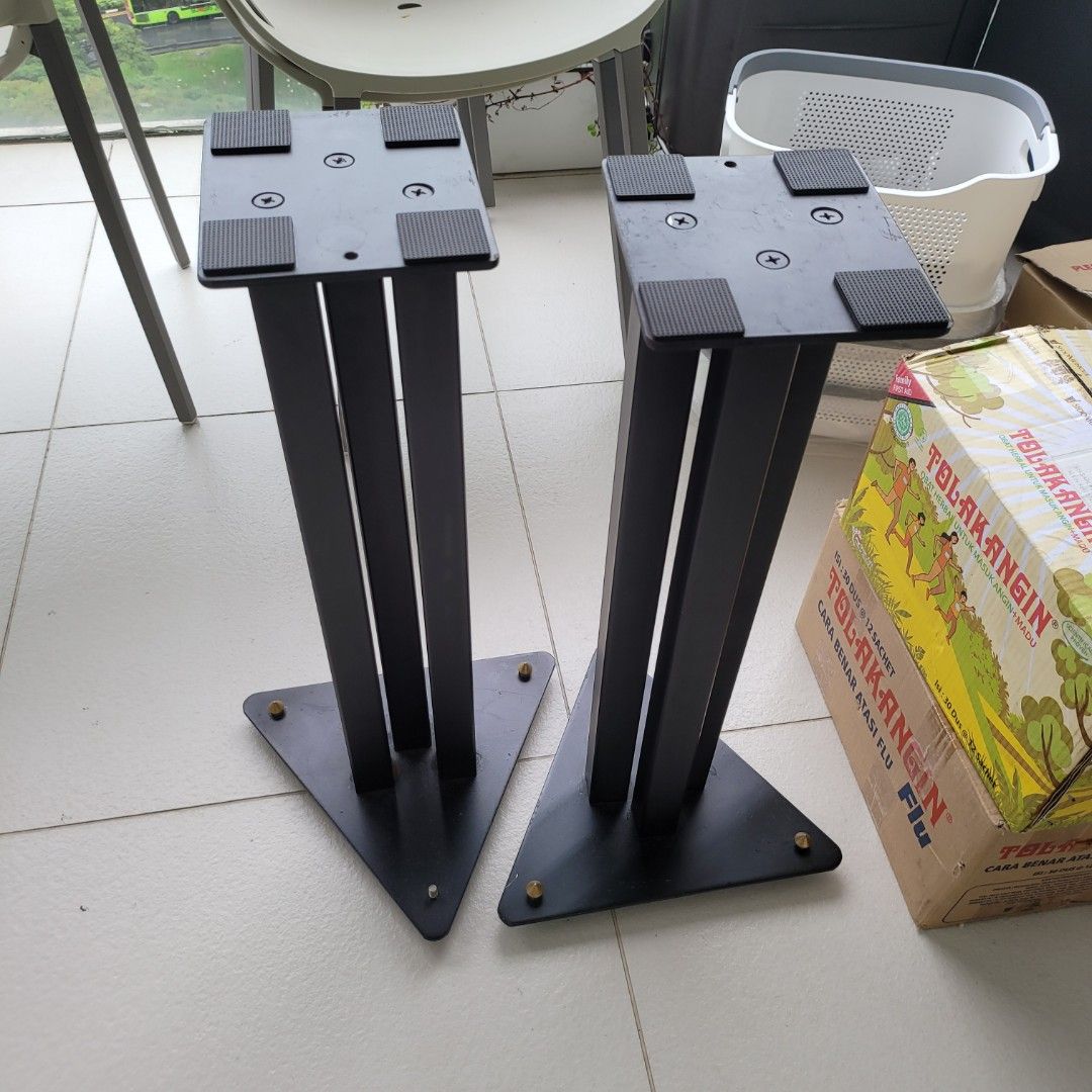Speaker Stands moving out sale, Audio, Other Audio Equipment on Carousell