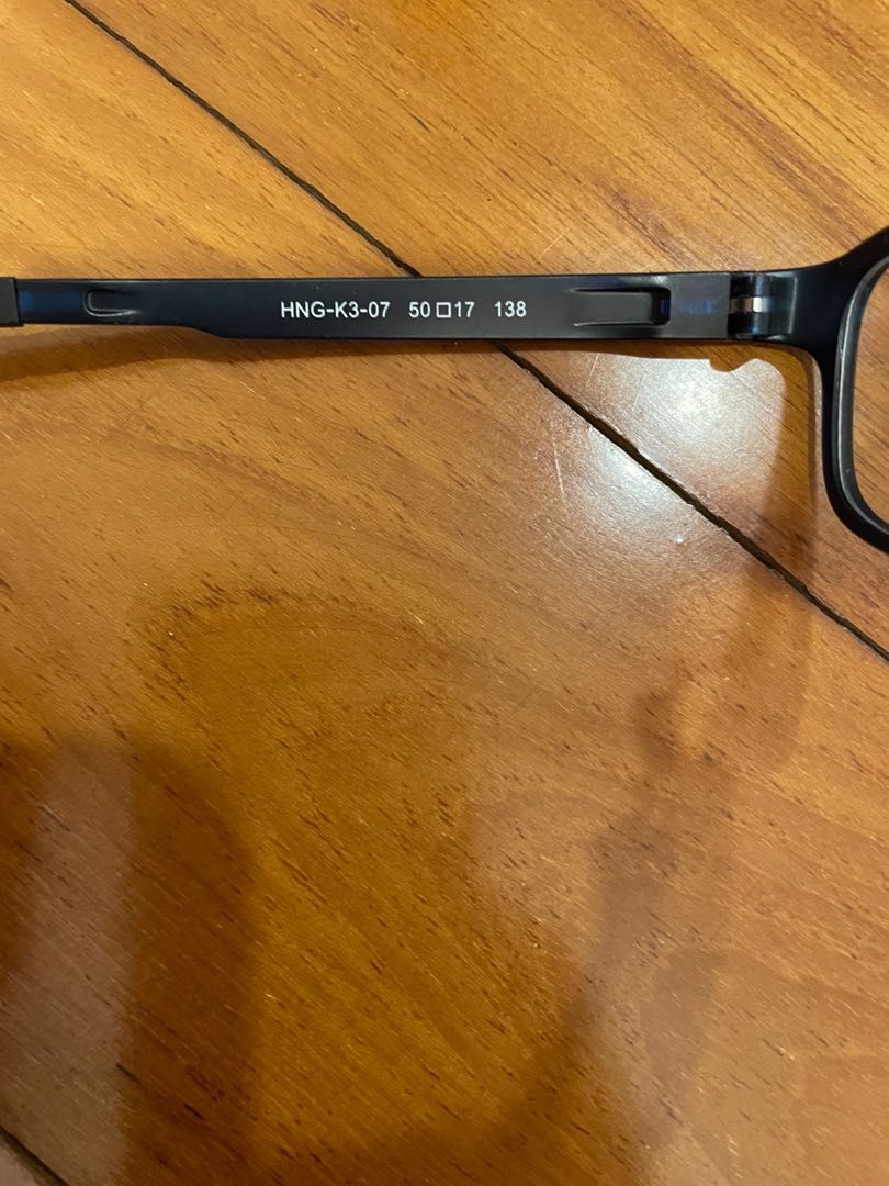 Spectacle frames (Category: Sunglasses & Eyewear) located in Singapore. Submitted by mainlykidsthings (Listing ID 1199500191, Image 3). Description: Brand new frames. The top two are the same size and shape so you can ask the optician to help change the lenses for a new look! All are plastic and light weight. Bought them while in Korea on holiday but did not get the chance to dress up after Covid hit. Comes with spectacle box.