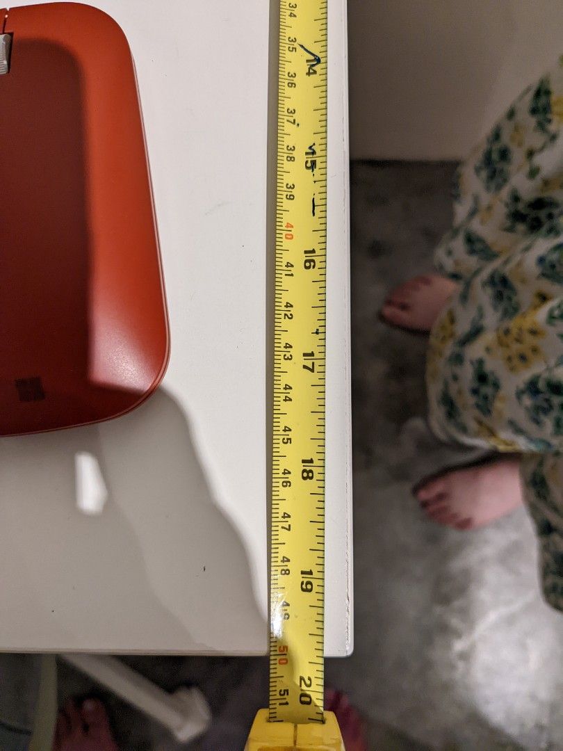 Study desk (ikea) Height (73cm) Furniture Home Living Furniture