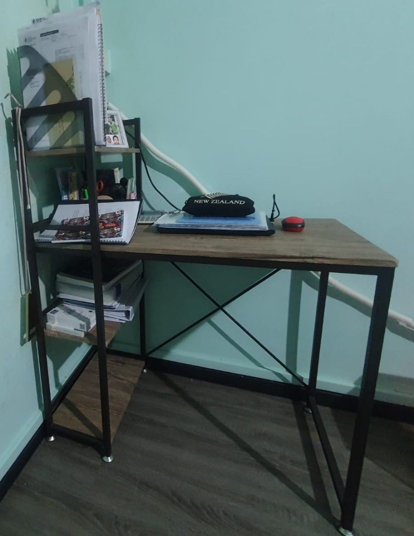 Study Table (Category: Tables & Sets) located in Singapore. Submitted by idunnoyou (Listing ID 1199507375, Image 1). Description: For measurement can see above picture. Bought for $130..