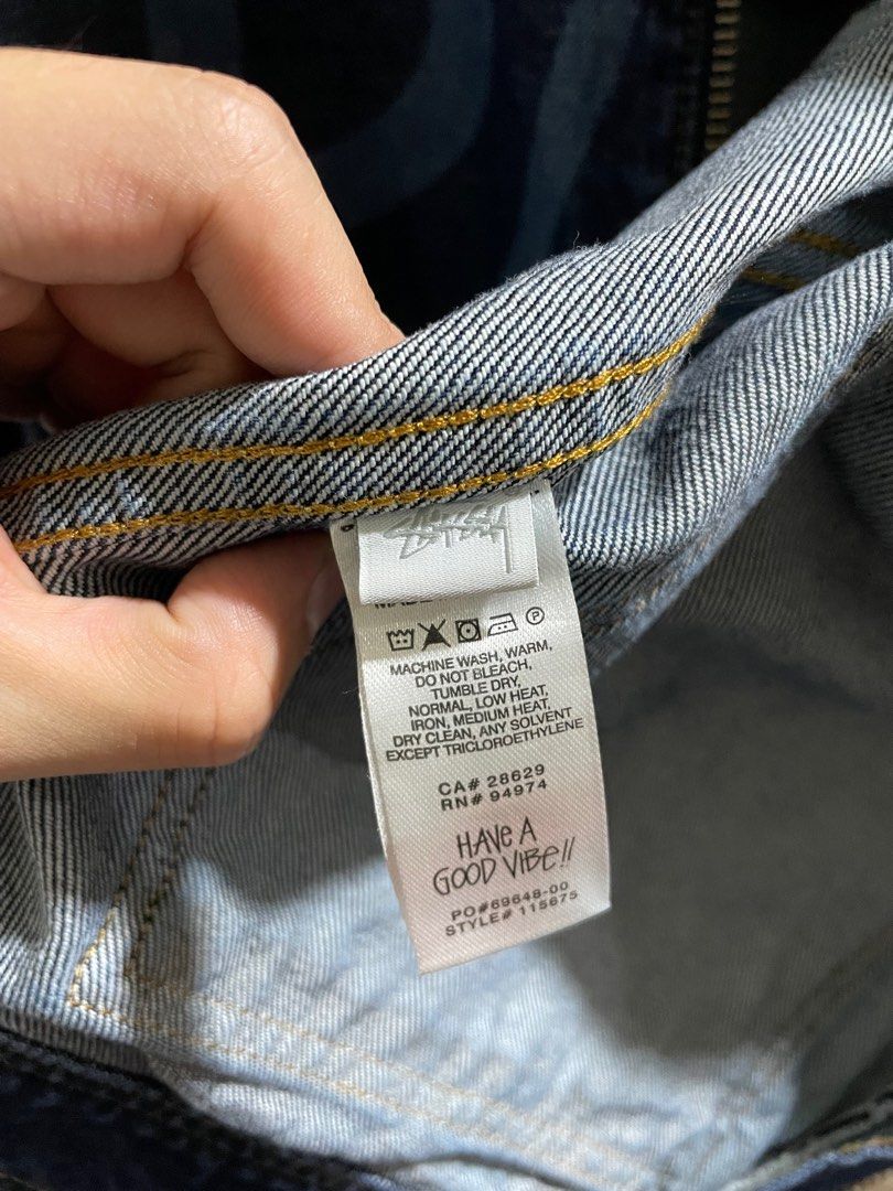 Stussy SS-link zip work jacket, 他的時尚, 外套及戶外衣服在旋轉拍賣