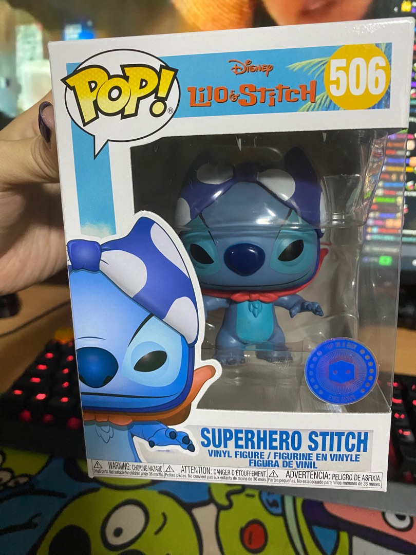 Funko pop stitch superhero outlet