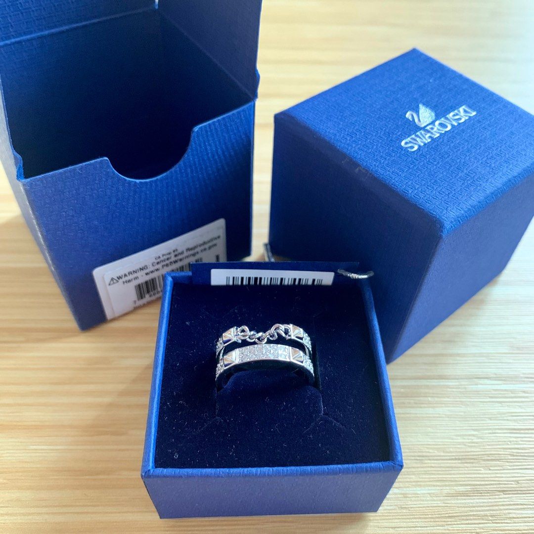 Swarovski Fiction Ring Brand New with Box Size 58 8 Carousell