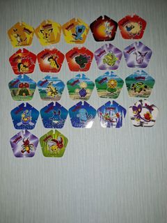 [TAKE ALL] Tazos Pentazo Pokemon 2001/ Tazos Jadul / Tazos Pokemon / Tazos Pikachu / Tazos Rare / Tazos Hologram / Tazos Smash / Tazos 3D / Tajoz / Pentazos / Pokemon Rare / Pokemon Vintage / Pokemon Preloved / Tazos Preloved / Tazos Spin / Tazos Chiki