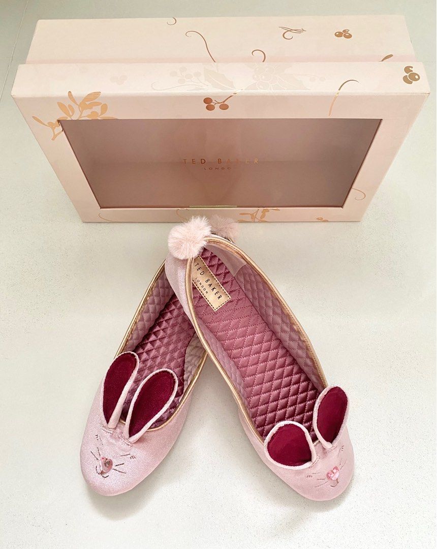 Ted baker pink slippers shop