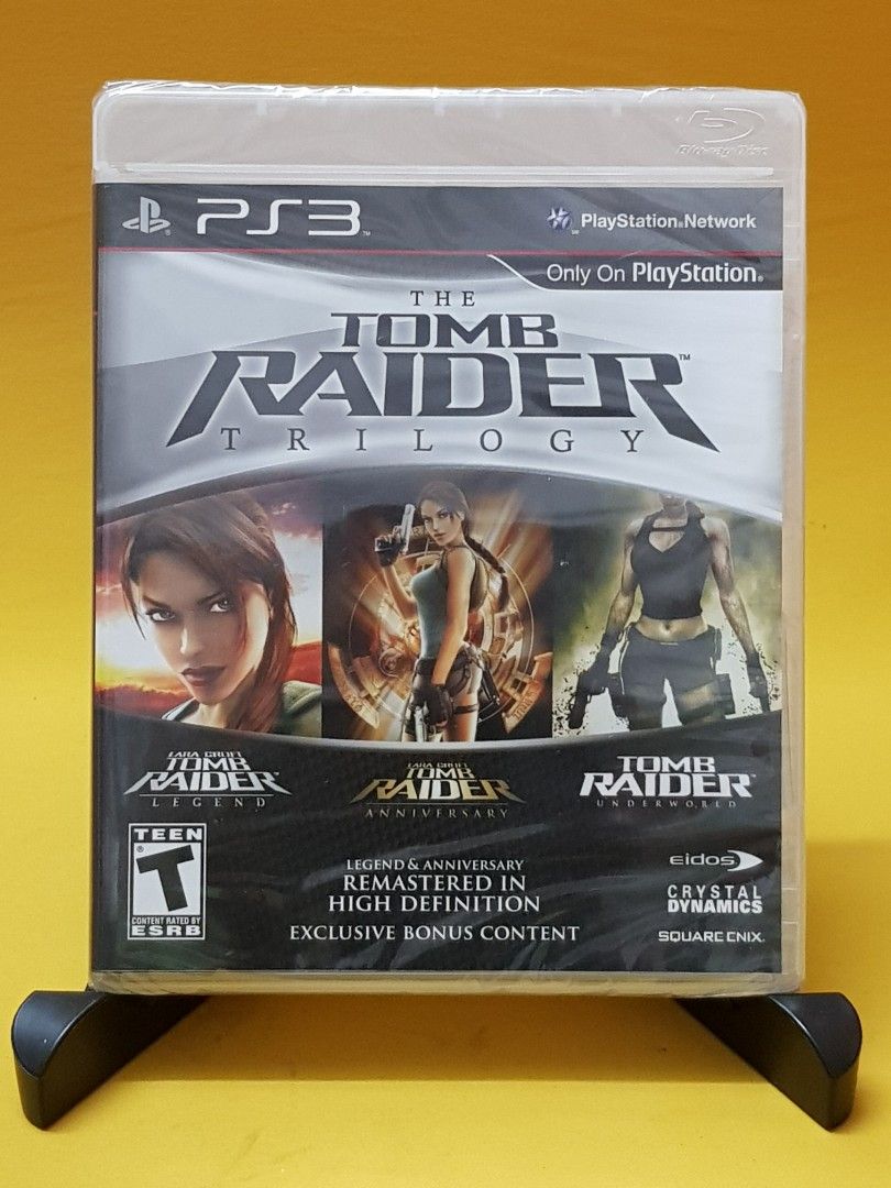 🔥THE TOMB RAIDER TRILOGY🔥 PS3 NEW SEALED!