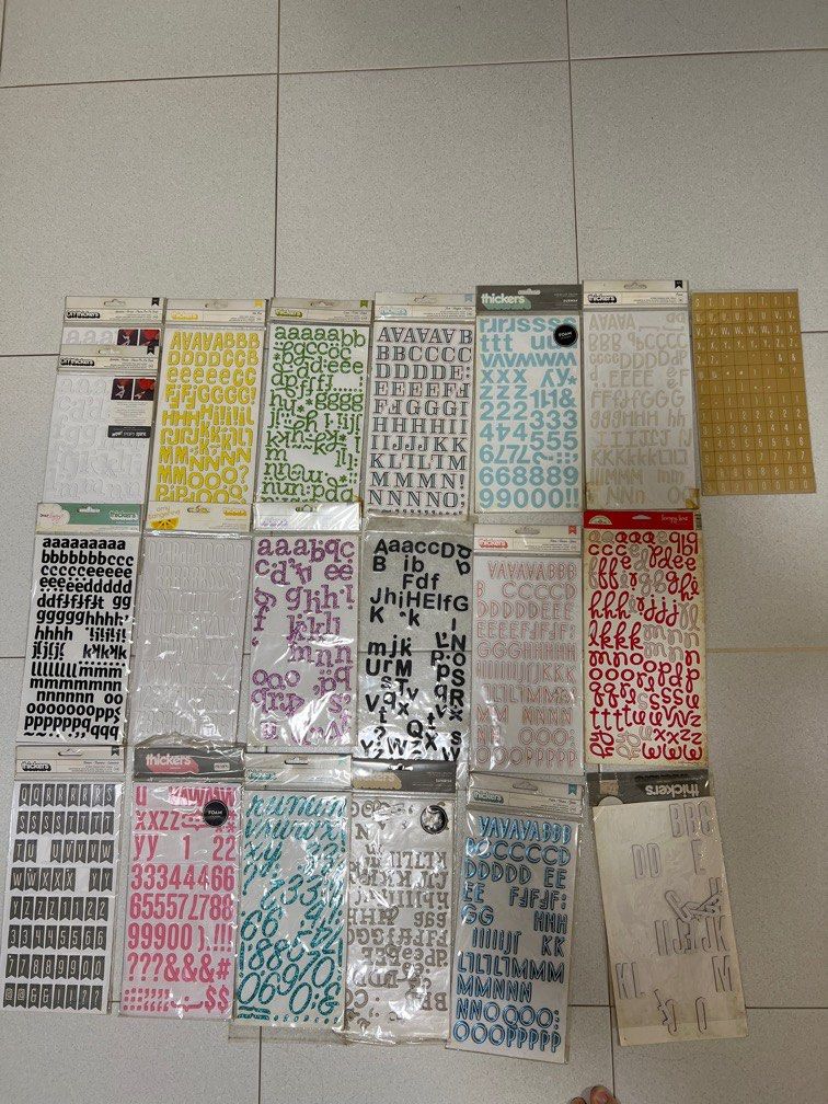 Thickers, Hobbies & Toys, Stationery & Craft, Craft Supplies & Tools on ...