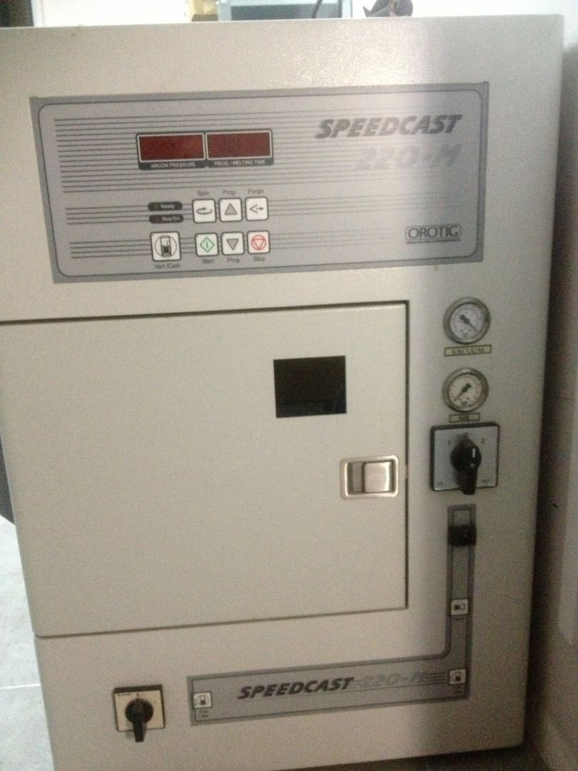 TITANIUM & PLATINUM CASTING A10 SPEED CAST MACHINE OROTIG, Everything