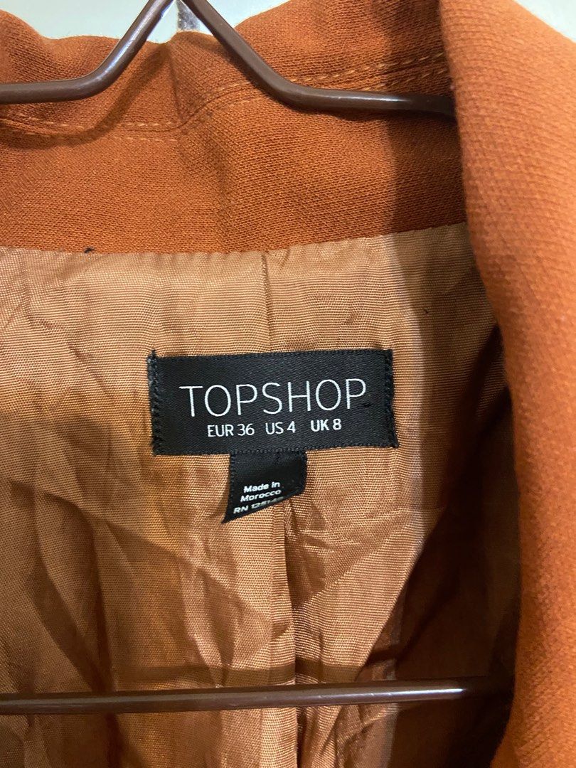 Topshop belted deals blazer