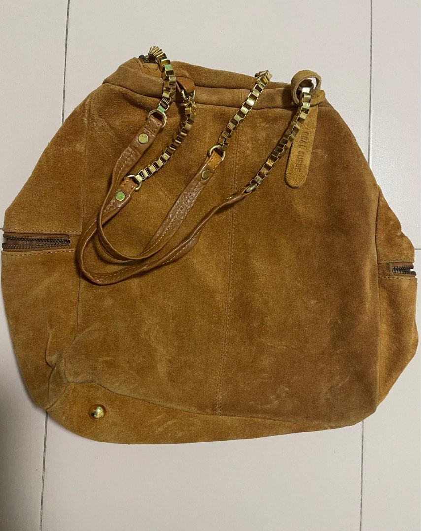 Topshop suede on sale bag