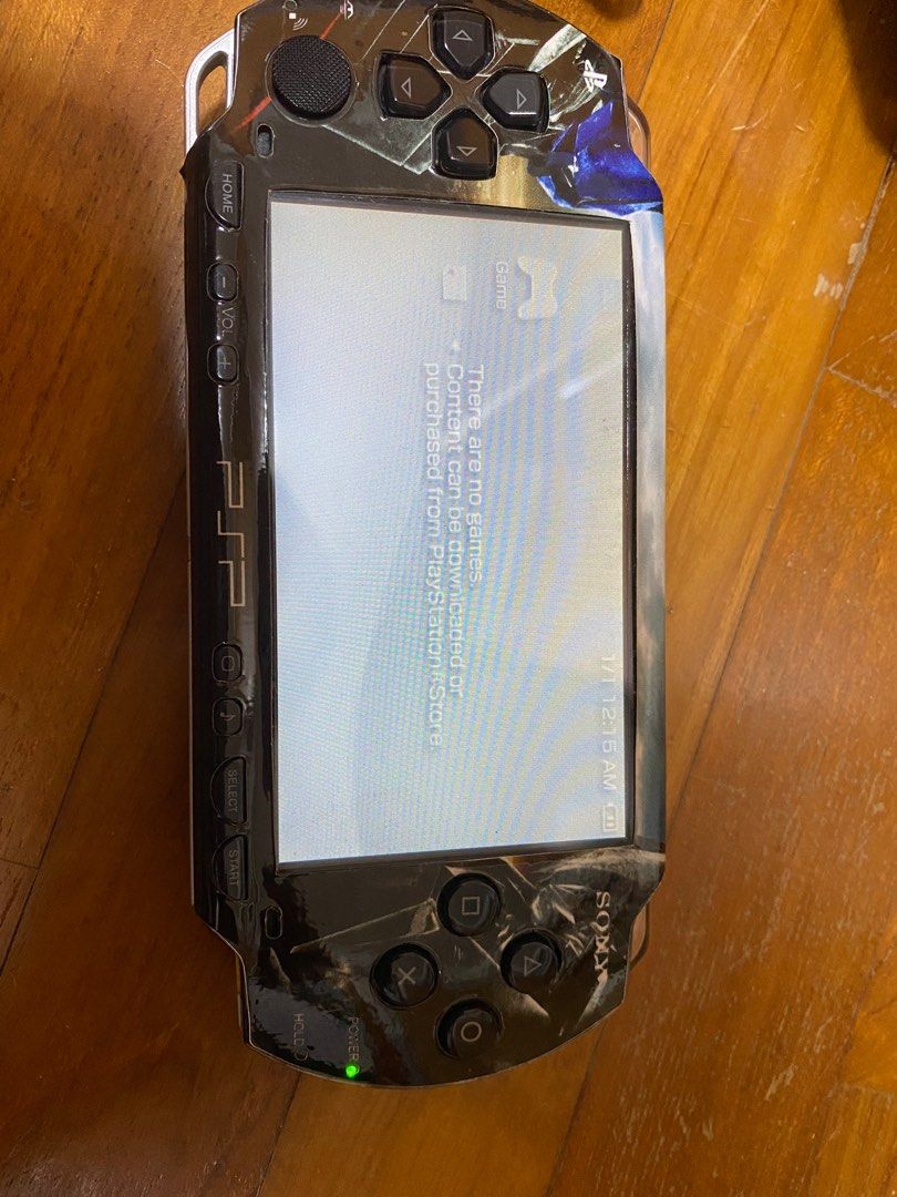 [UMD disk reader not working] PSP1000 console, Video Gaming, Video Game Consoles, PlayStation
