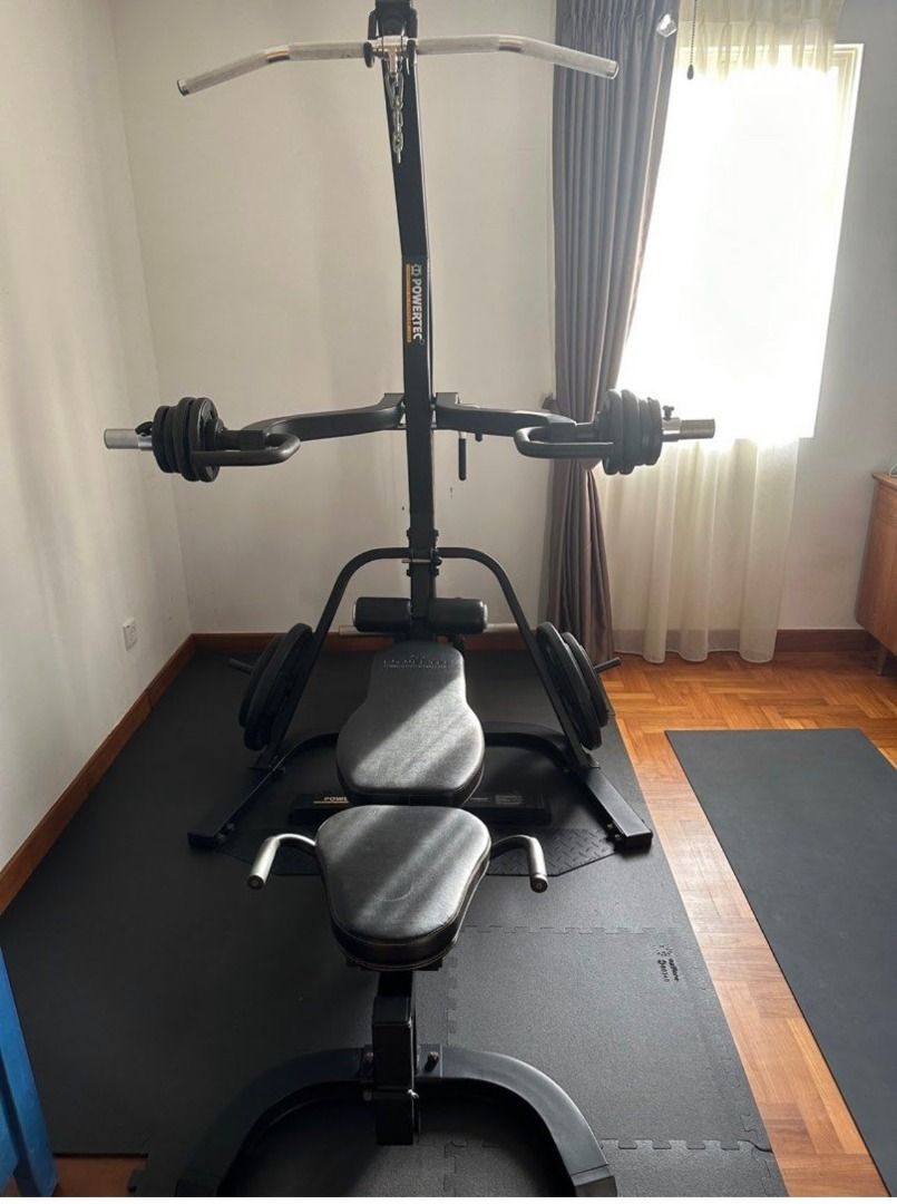 Used Powertec WorkBench LeverGym System Sports Equipment