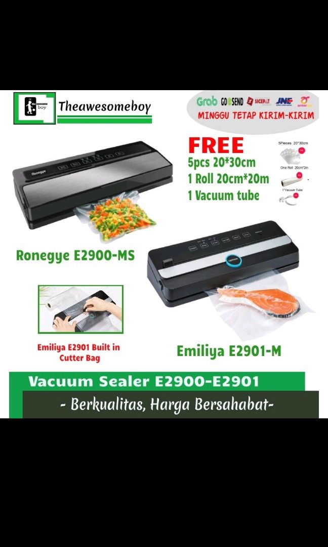 Vacuum sealer machineemiliya E2901, Kitchen & Appliances di Carousell