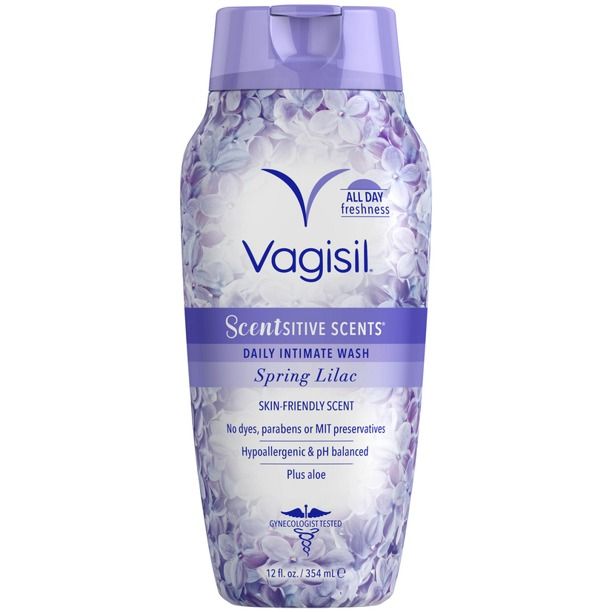 Vagisil Sensitive Scents Feminine Wash, Spring Lilac Scent ...