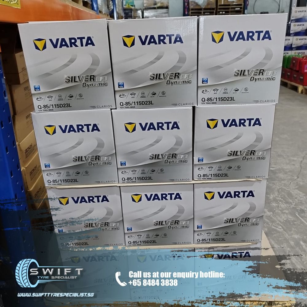 Varta and Platinum Car Battery Promotion Sales