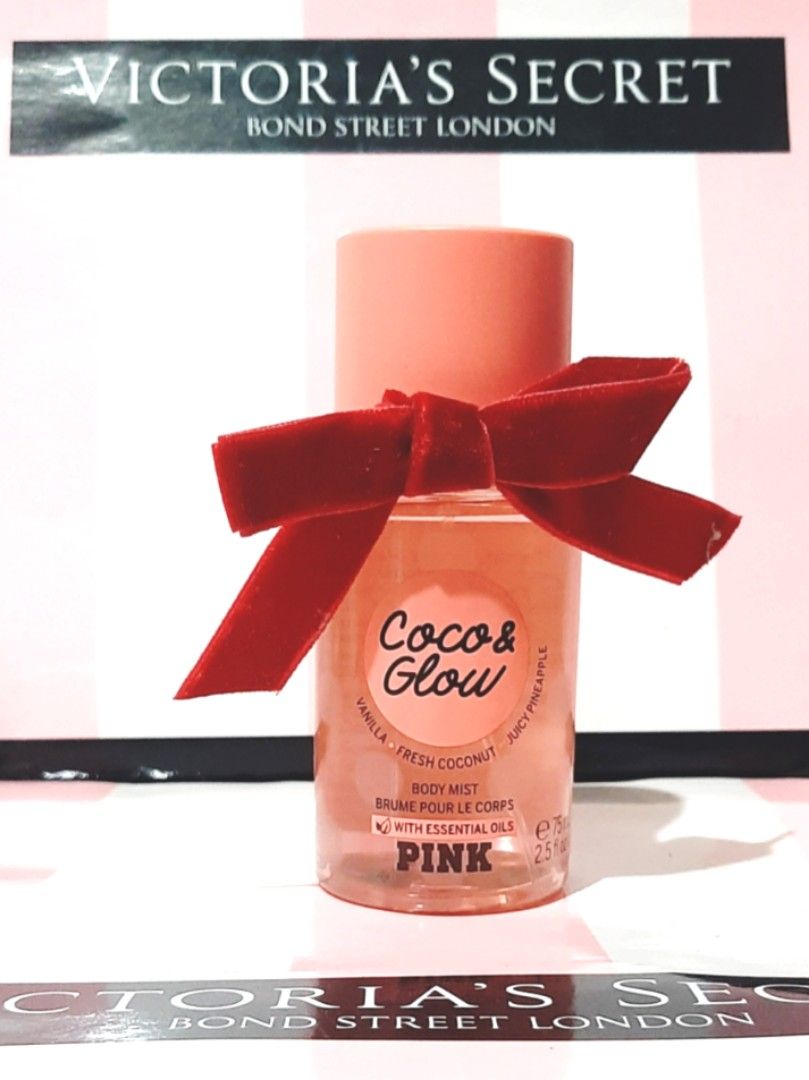 PINK/Victoria's Secret Coco and Glow Travel Size Body Mist 2.5fl. oz.