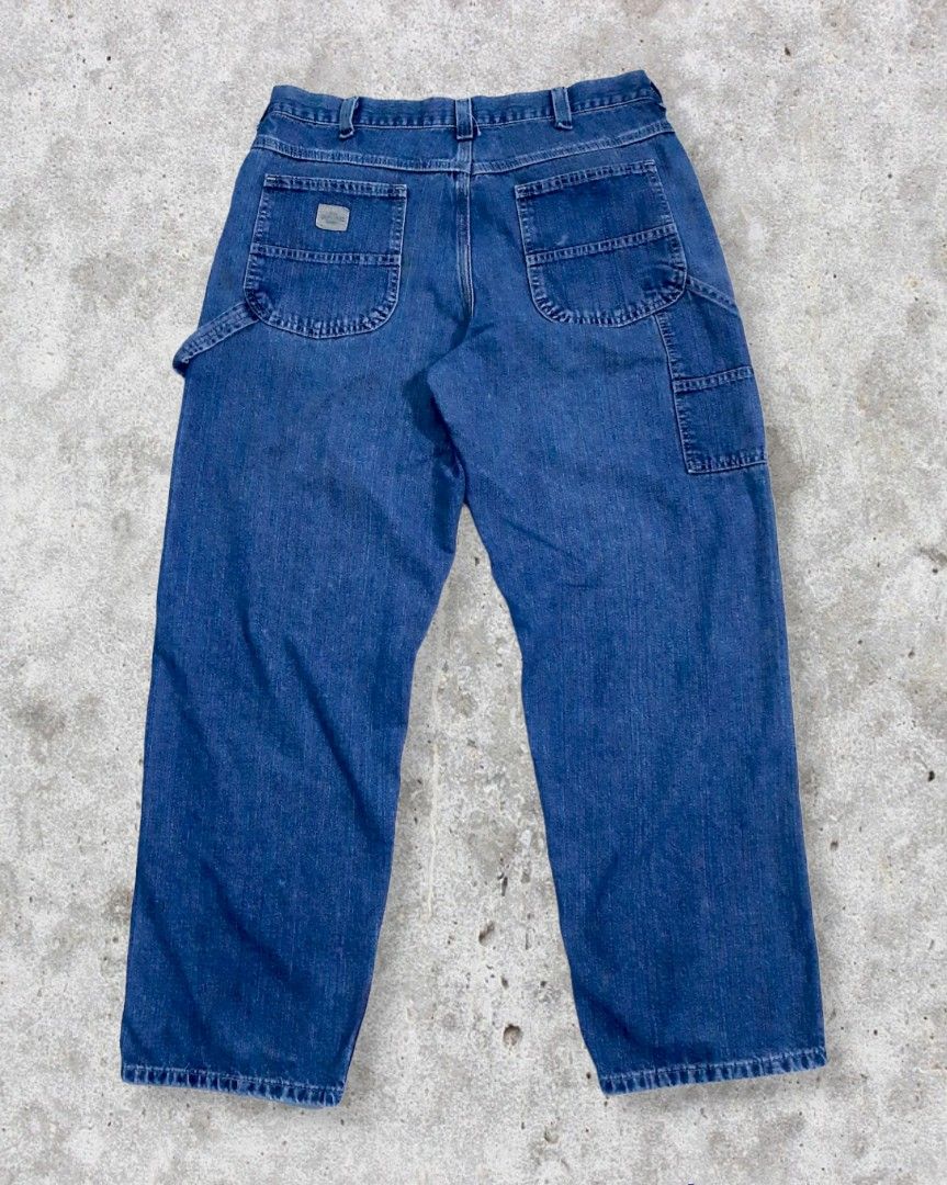 Lee 90s VTG LEE DUNGAREES Carpenter JEANS Denim Loose DISTRESSED