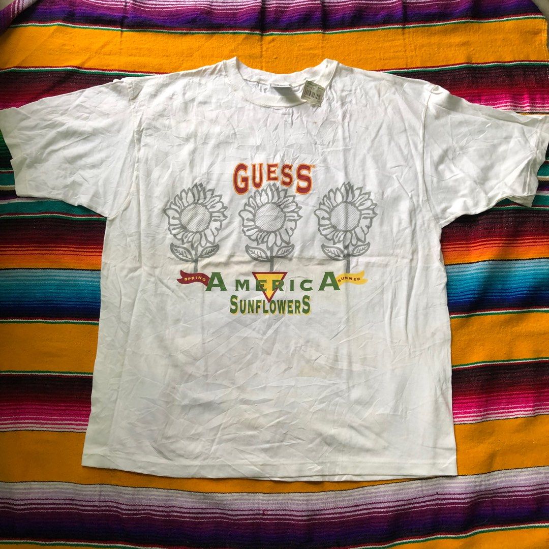 Vintage deadstock Guess brand usa t shirt Men s Fashion Tops
