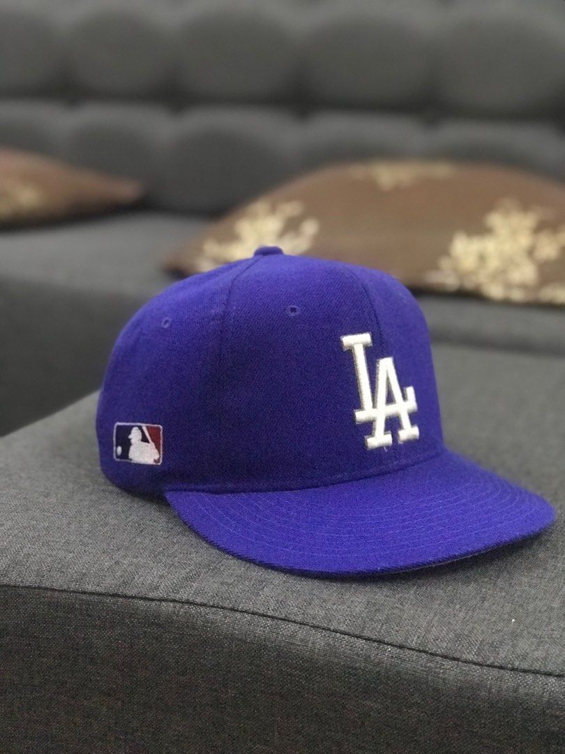 Vintage LA Dodgers Side Logo Snapback Cap Men s Fashion Watches