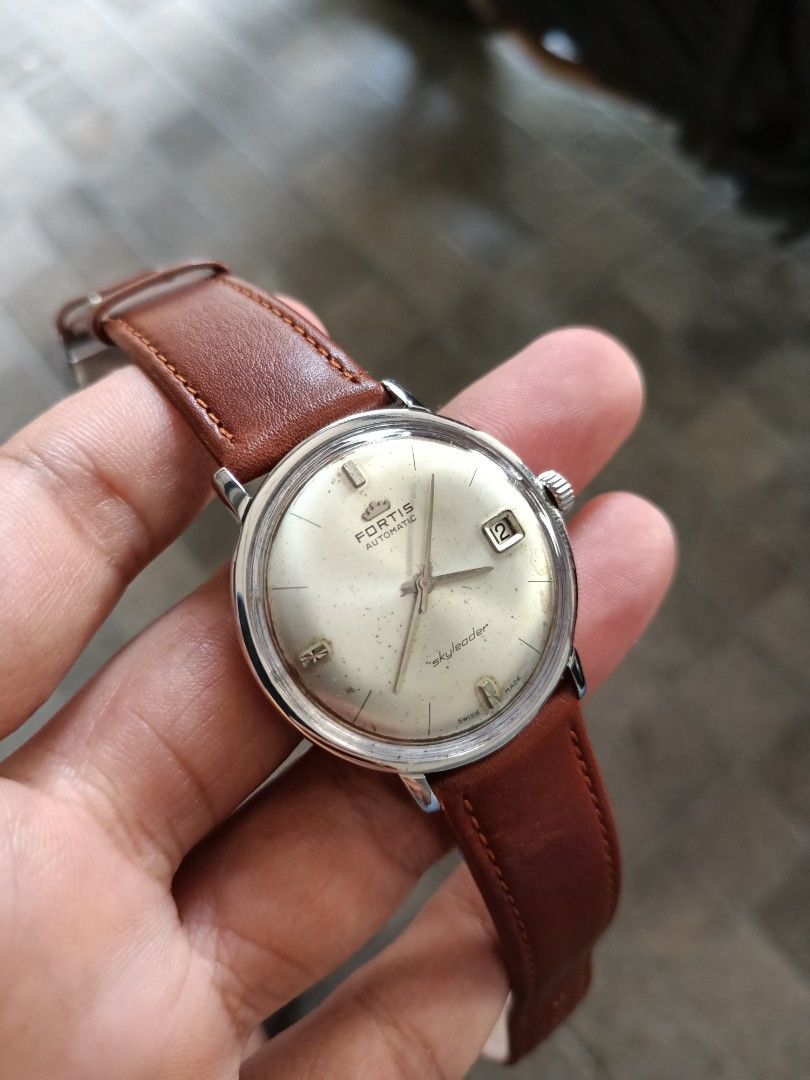 Fortis vintage watch deals