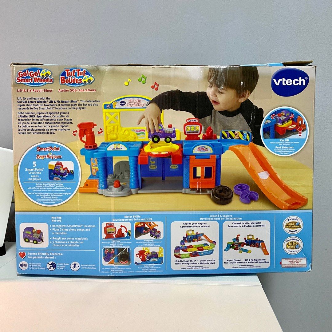 VTECH Lift Fix Repair Shop Go Go Smart Wheels Hobbies Toys