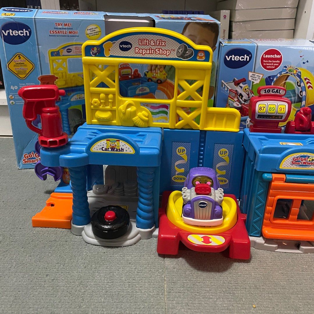 Vtech lift and fix repair shop top