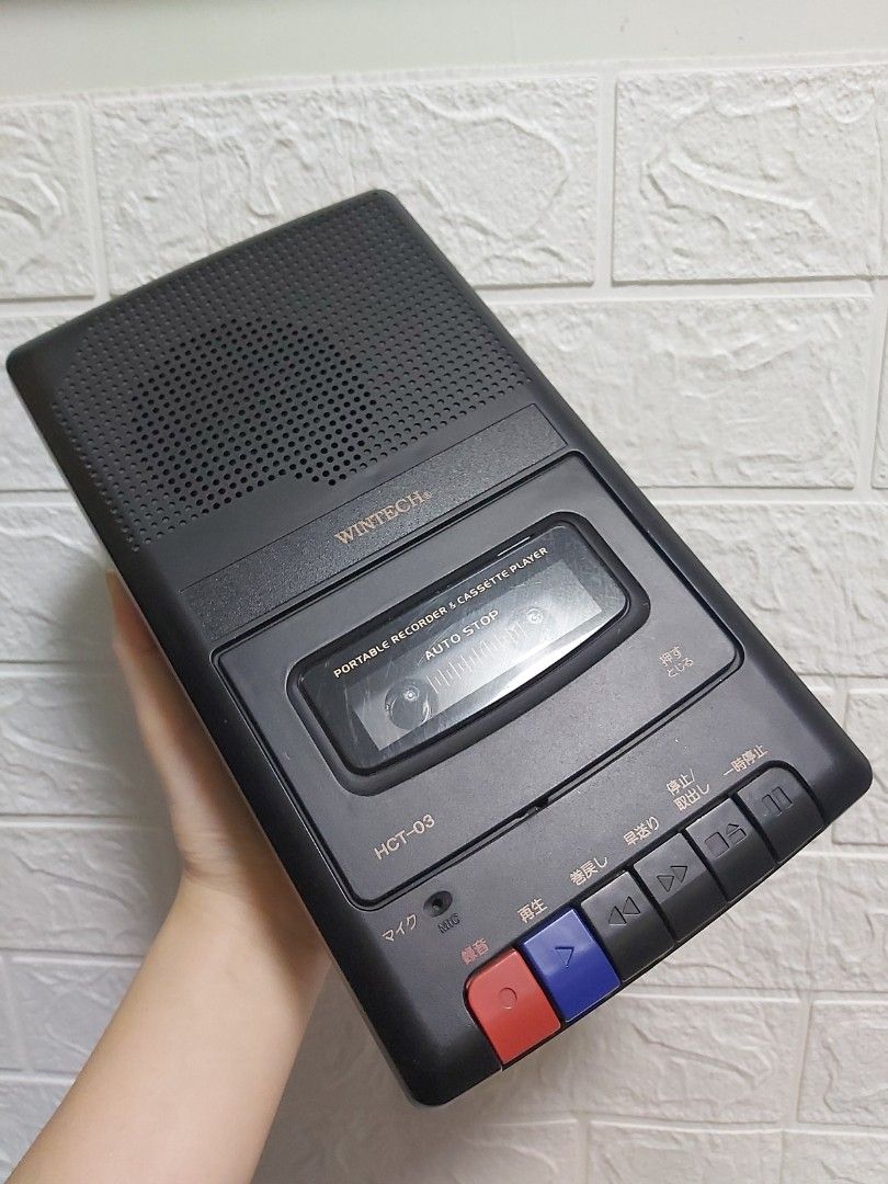 Wintech cassette player （capstan生鏽）卡式機, 音響器材, 音樂播放裝置 MP3及CD Player