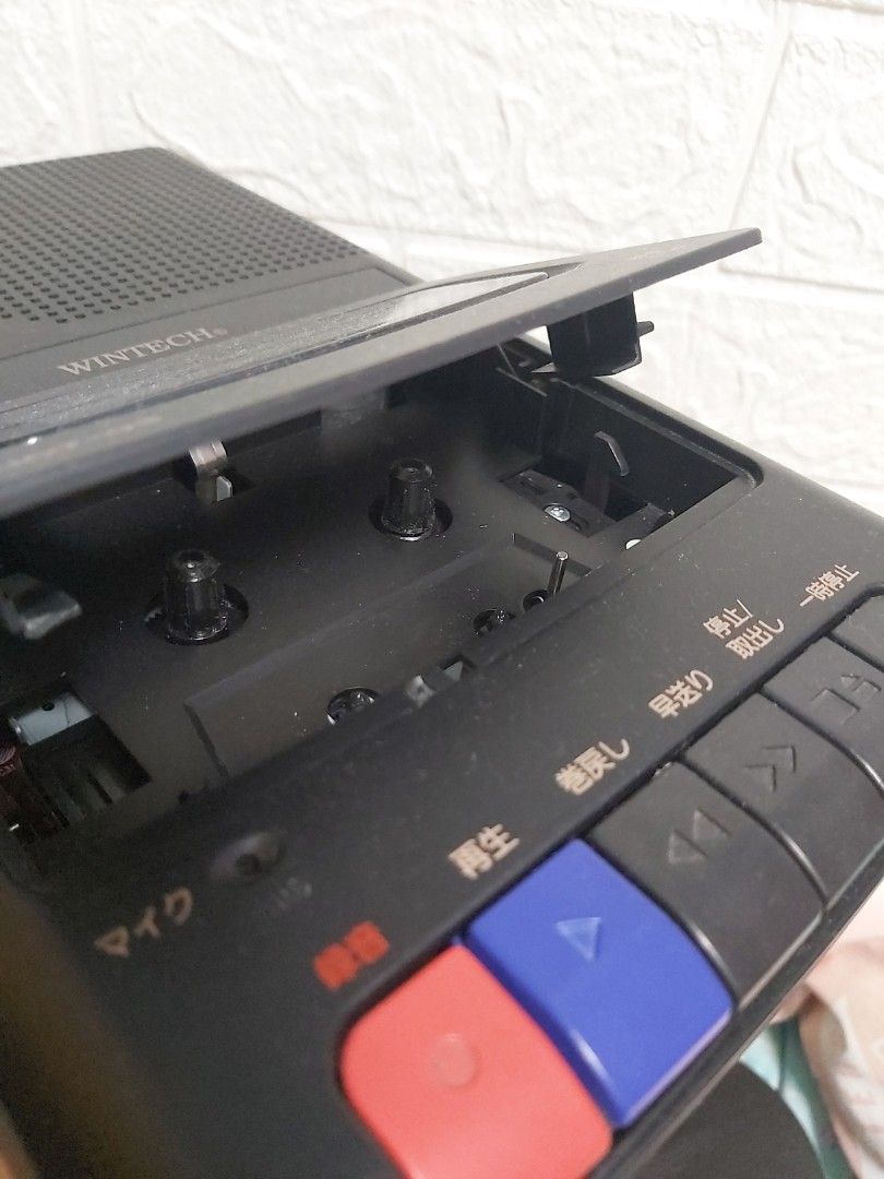 Wintech cassette player （capstan生鏽）卡式機, 音響器材, 音樂播放裝置 MP3及CD Player