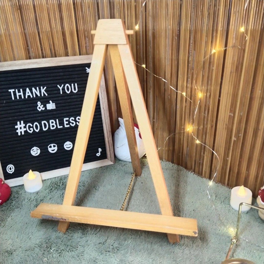 Wooden Frame/Painting Stand, Furniture & Home Living, Home Decor