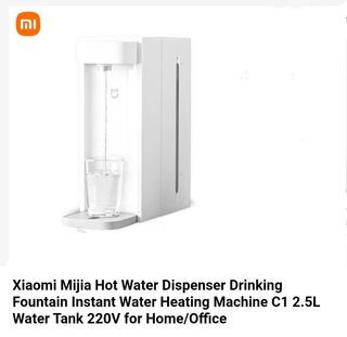 Xiaomi Mijia Hot Water Dispenser Drinking Fountain Instant Water Heating Machine C1 2.5L Water Tank 220V for Home/Office