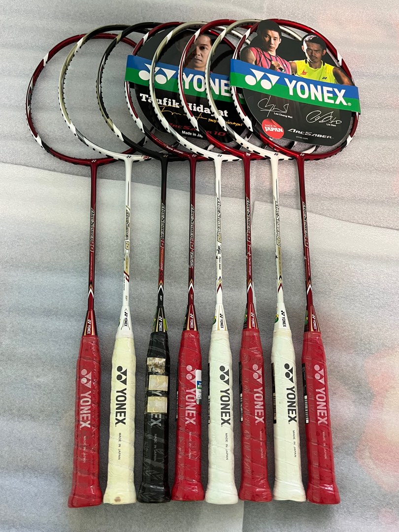 Yonex Arcsaber 10 Full Collection Set, Sports Equipment, Sports ...