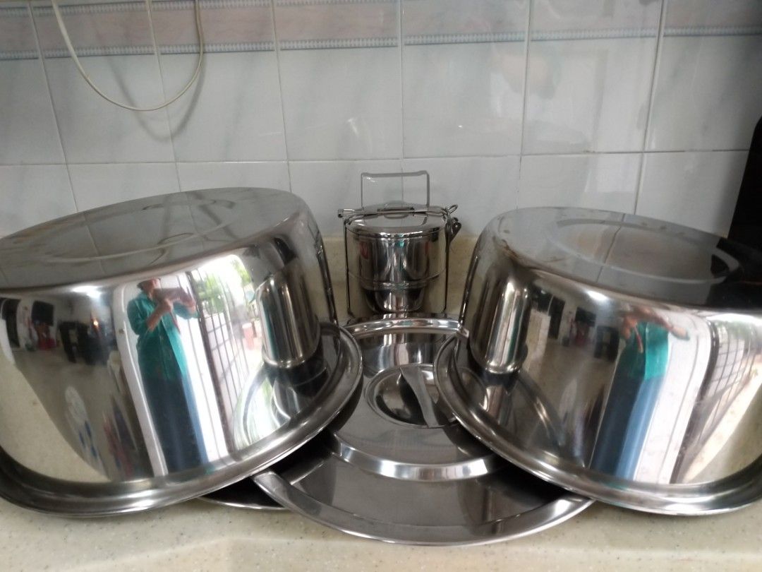 Zebra Stainless Steel Pans/Pots, Furniture & Home Living, Kitchenware & Tableware, Cookware