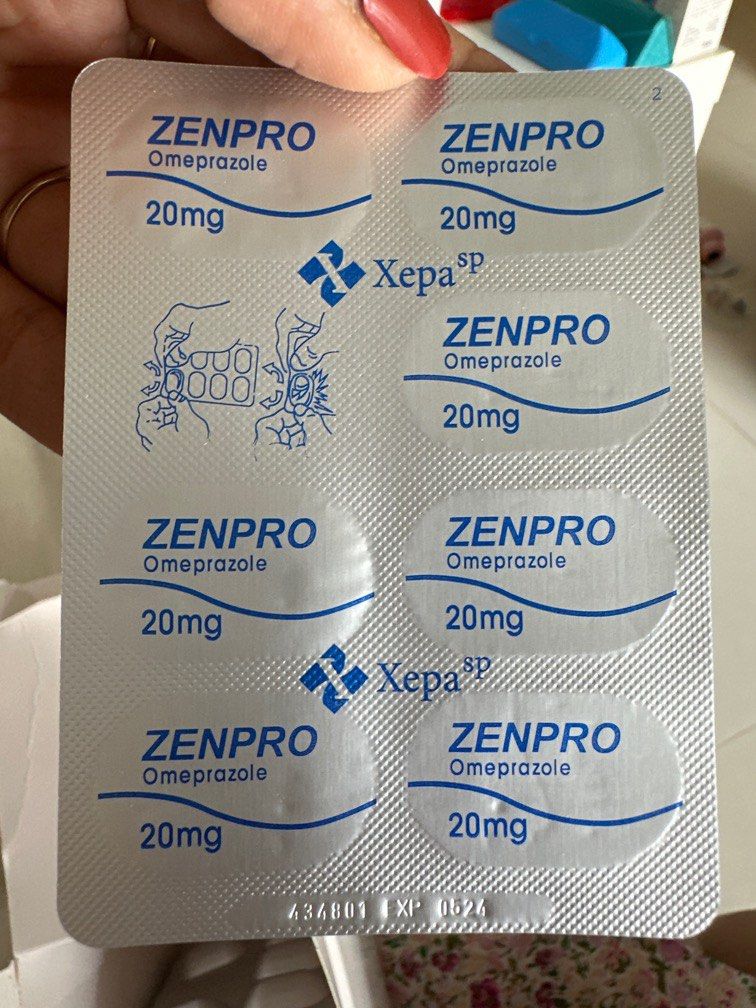 Zenpro Omeprazole 20 mg, Health & Nutrition, Medical Supplies & Tools ...