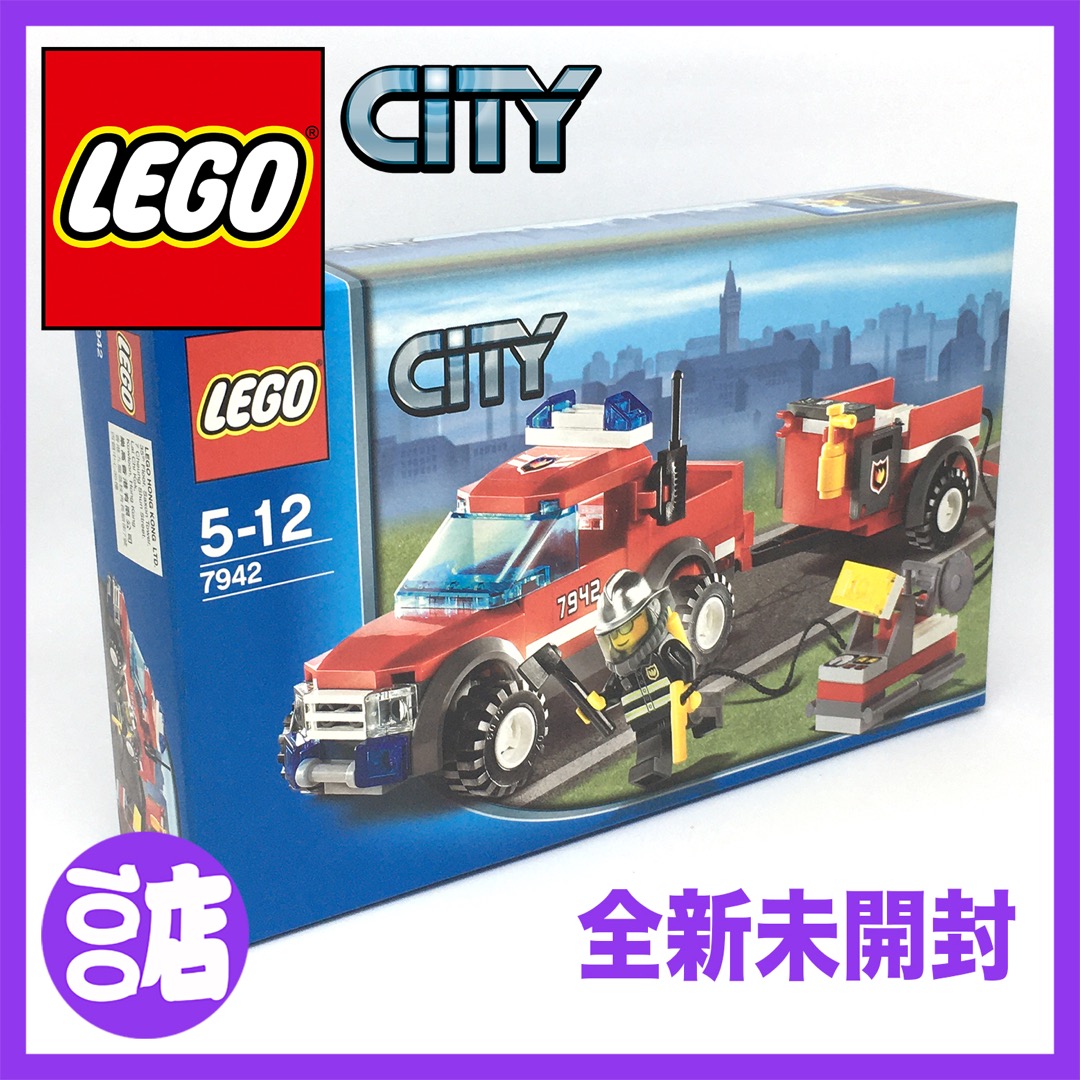 100店] LEGO 7942 CITY Off Road Fire Rescue [全新未開封][083], 興趣