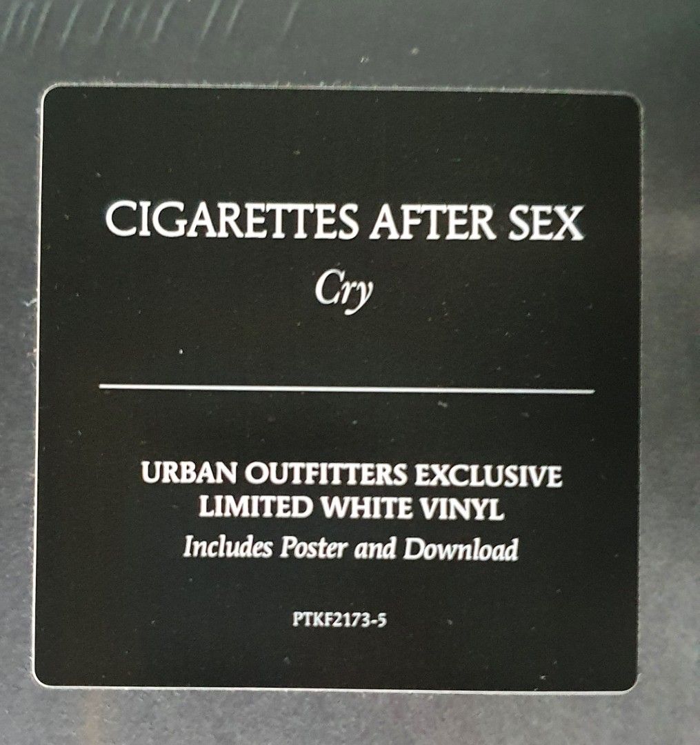 12 Vinyl Lp Record Cigarettes After Sex Cry Hobbies And Toys Music And Media Vinyls On Carousell 2484
