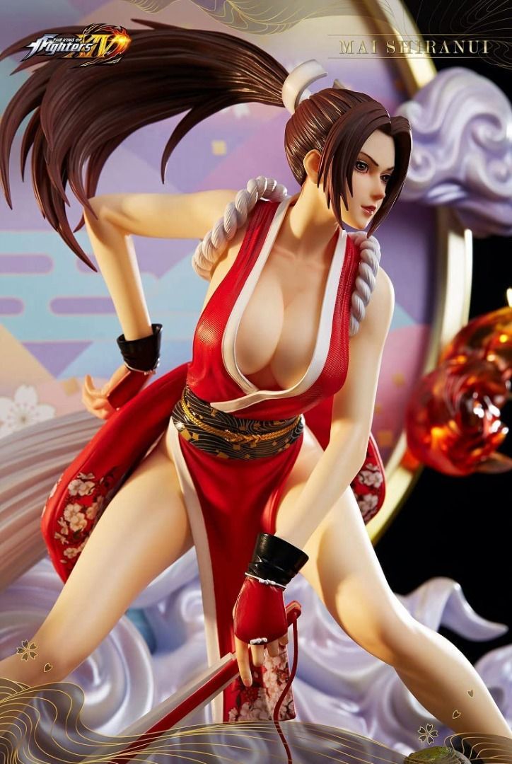 全新日版1/6 THE KING OF FIGHTERS XIV 不知火舞Polystone PVC Figure 